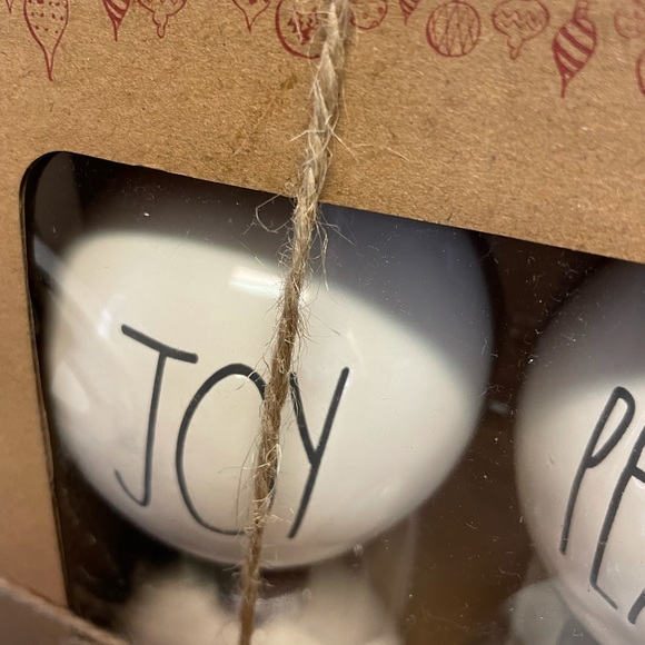 NWT Rae Dunn Ornaments JOY - Picture 2 of 6